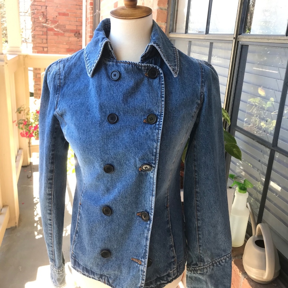 QPD Denim Beautiful Blue Jean Jacket/Blazer